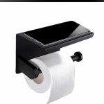 Black K03 Tissue and Phone Storage Holder