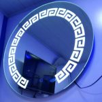 Round LED Wall Mirror - Model P07
